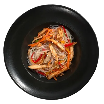 Funchoza cu carne de pui