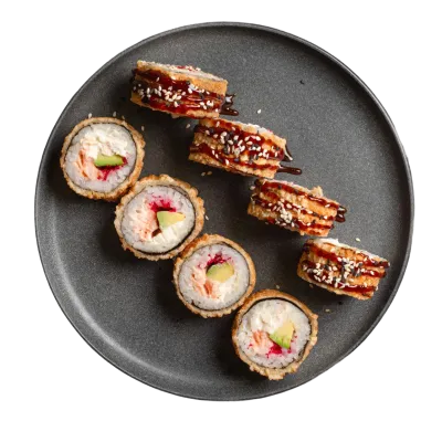 Tempura Salmon Avocado